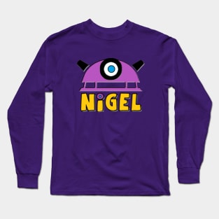 Nigel the Purple Dalek Long Sleeve T-Shirt